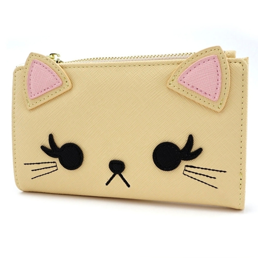 Loungefly ❤️ Logo Cat Face Wallet